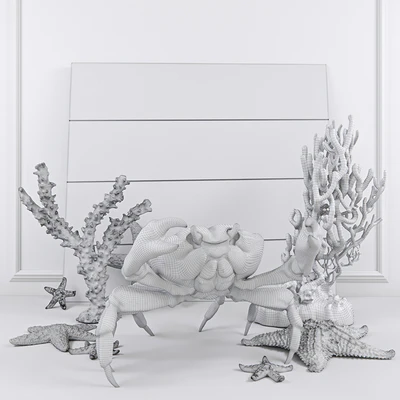 Bronze Crab Sculpture and decor — Ver 2
