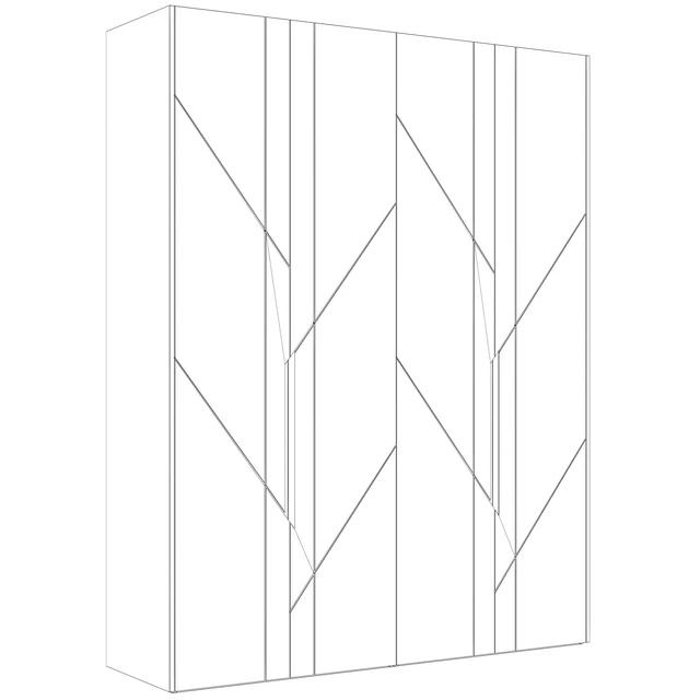 Wardrobe in a modern minimalist style 119 — Descargar