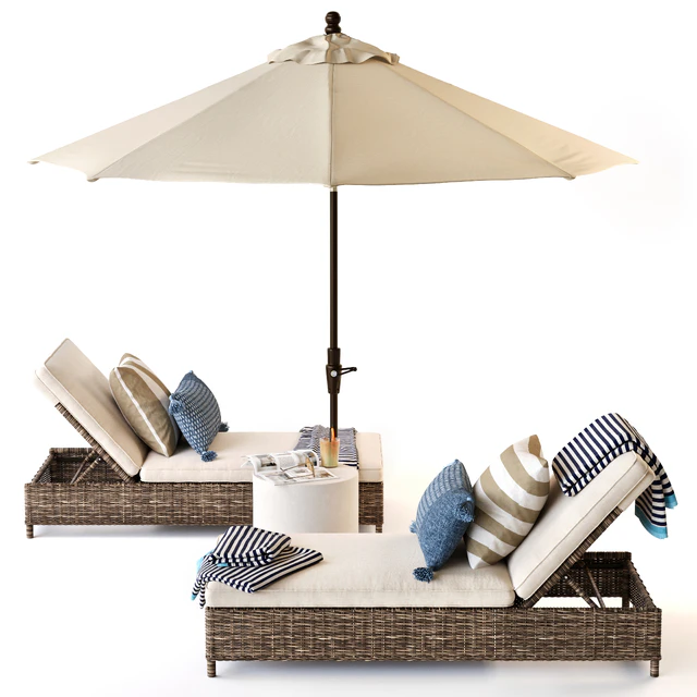 Torrey Chaise Lounge Pottery Barn — Descargar