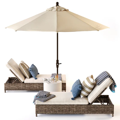 Torrey Chaise Lounge Pottery Barn — Ver 4