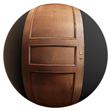 panelled door 001 — Descargar