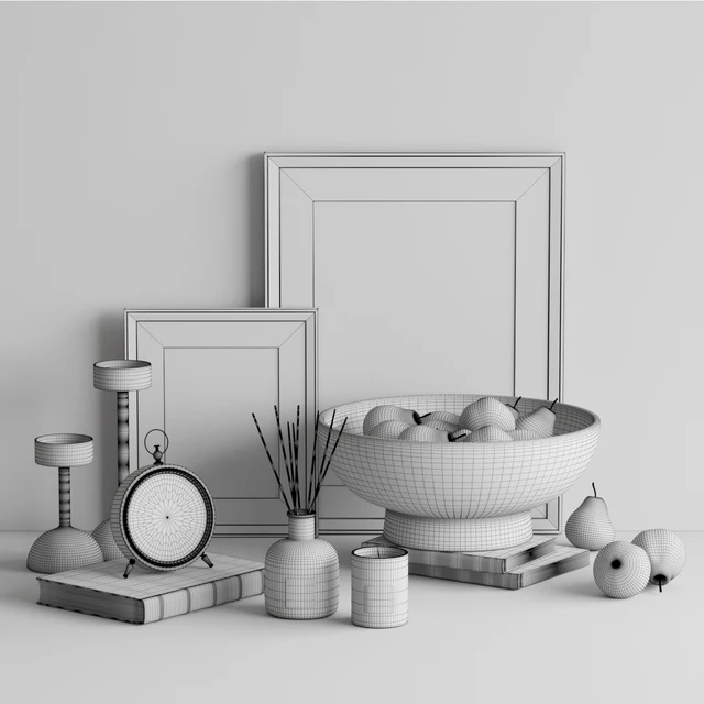 Pottery Barn Decorative Set with pears — Descargar