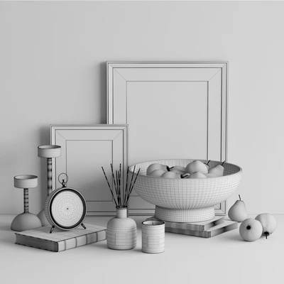 Pottery Barn Decorative Set with pears — Ver 5