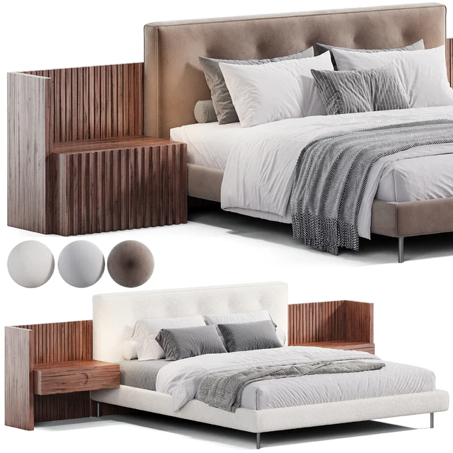 Minotti Brasilia Bed — Скачать