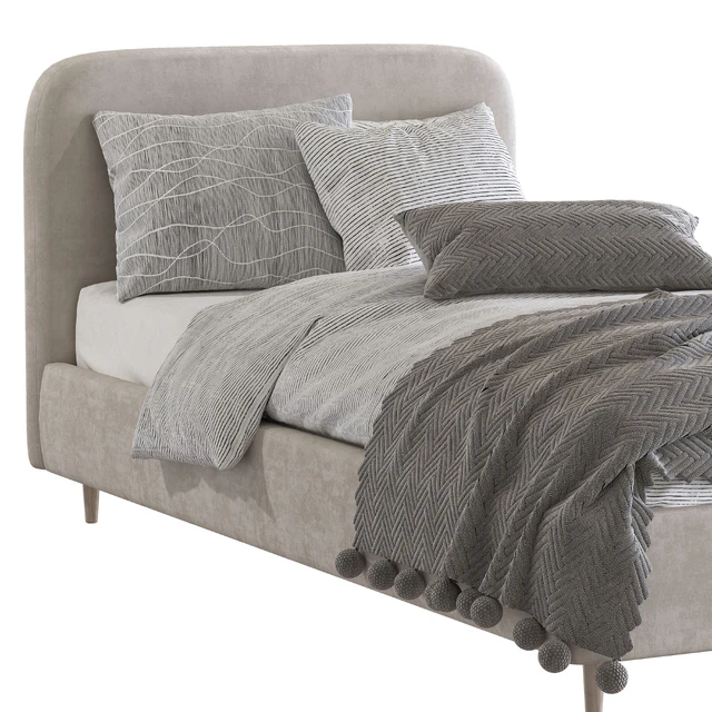 Contemporary bed 209 — Descargar