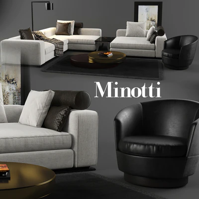 Minotti set 01 — Вид 1
