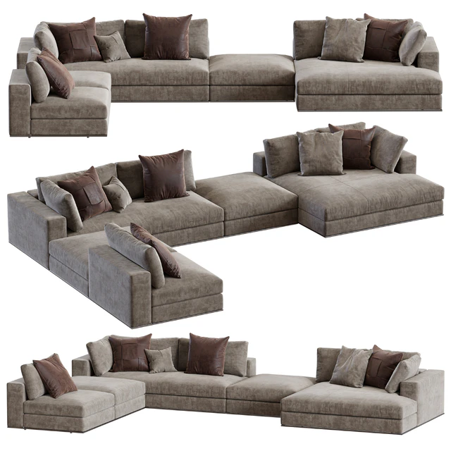 Minotti / Hamilton Modular Sofa — Descargar