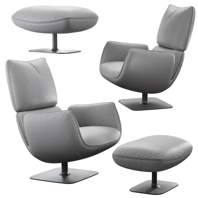 COR JALIS LOUNGE leather ( Vray+Corona ) — Descargar