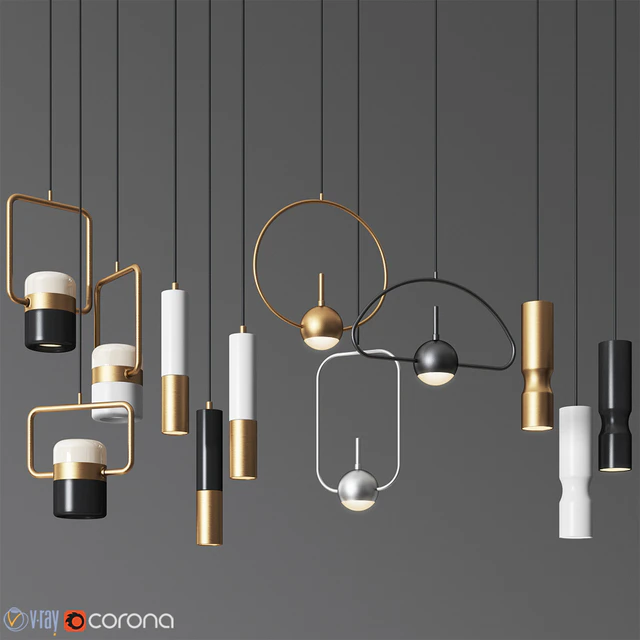 Pendant Light Collection 17 - 4 Type — Скачать