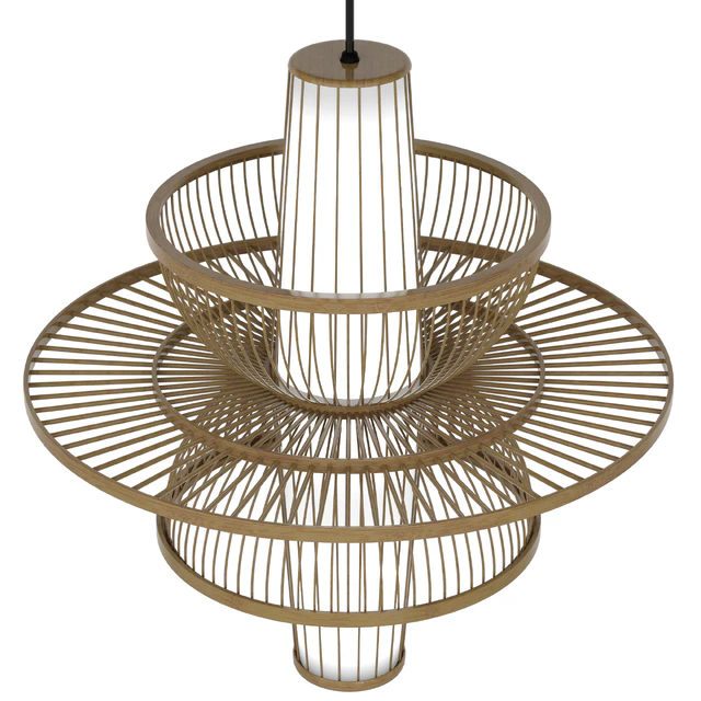 Pastoral Rattan Decorative Pendant Lights — Скачать