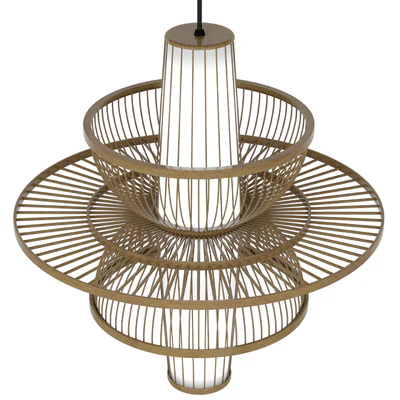 Pastoral Rattan Decorative Pendant Lights — Вид 5