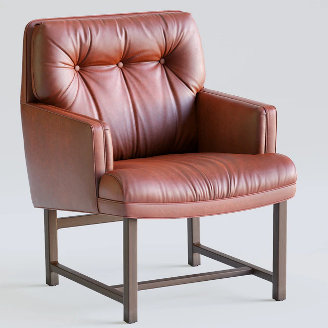 Edward Wormley Red Armchair — Descargar