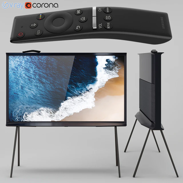 Samsung QLED The Serif TV black — Скачать