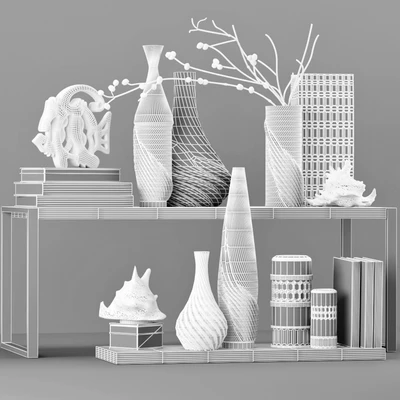 Decorative Set with Shells — Ver 3