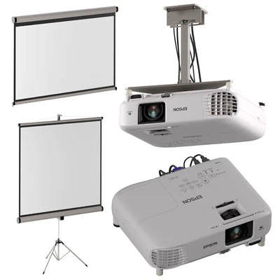 Проектор Epson EB-FH06 + проекционные экраны — Вид 1
