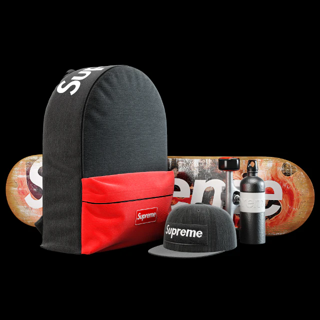 Supreme decorative set (black) — Descargar