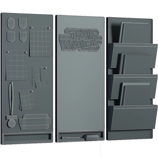 Pottery Barn Star Wars Trenton Corkboard, Whiteboard & File Organizer for Teenagers and Kids — Descargar