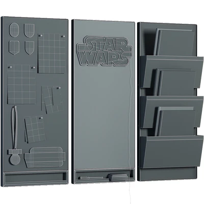 Pottery Barn Star Wars Trenton Corkboard, Whiteboard & File Organizer for Teenagers and Kids — Ver 6