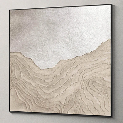 Plaster two square photo frames 34 — Вид 4