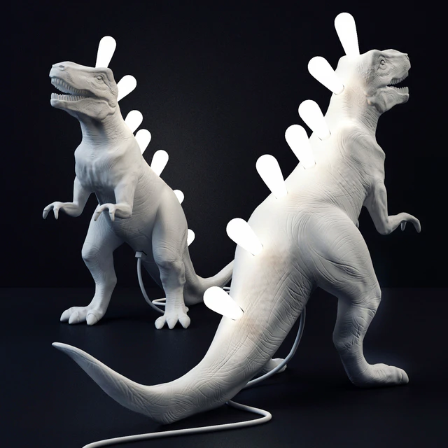 Seletti Jurassic Lamp Rex. — Скачать