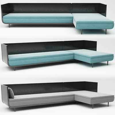 LUXURY CORNER SOFA — Ver 5