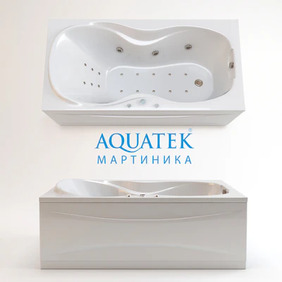 acrylic bathtub Akvatek Martinique — Ver 1