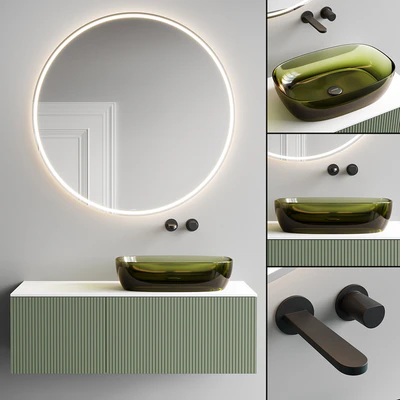 Antonio Lupi Design Binario 12 Vanity Unit Set 6 — Вид 1