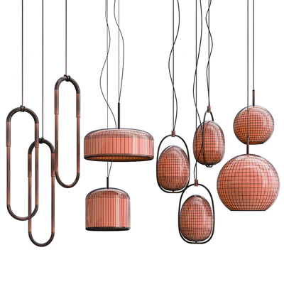 Collection ofminimalist pendants 2 — Вид 2