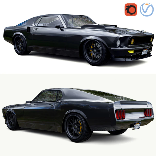 Ford Mustang Mach 1969 — Скачать