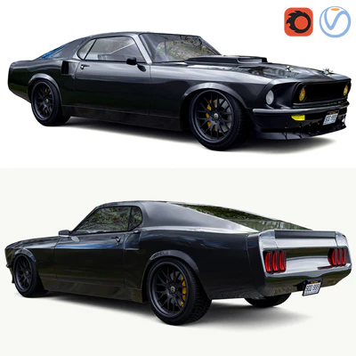 Ford Mustang Mach 1969 — Вид 1