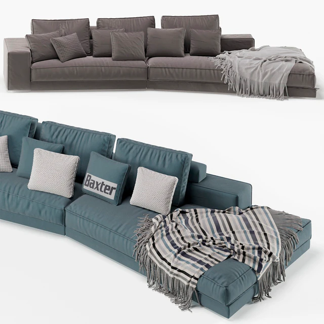 Baxter Budapest Soft Sofa — Descargar