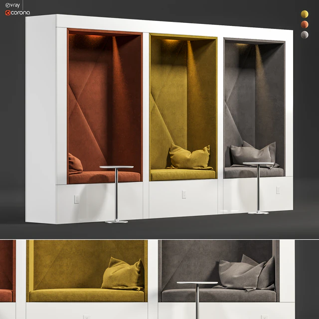 Restaurant and office Lobi Soft Seating-3 — Descargar