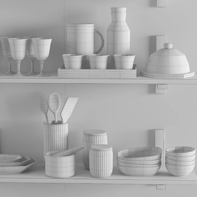 Kitchenware and Tableware 05 — Скачать