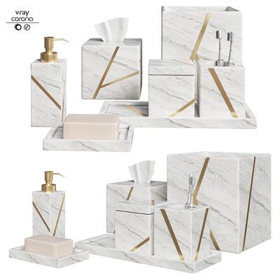 Bathroom accessories set 03 — Вид 1