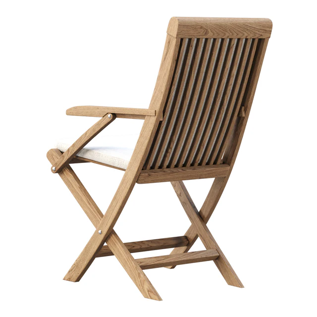 Alesso outdoor wooden dining chair / Деревянный складной стул — Скачать