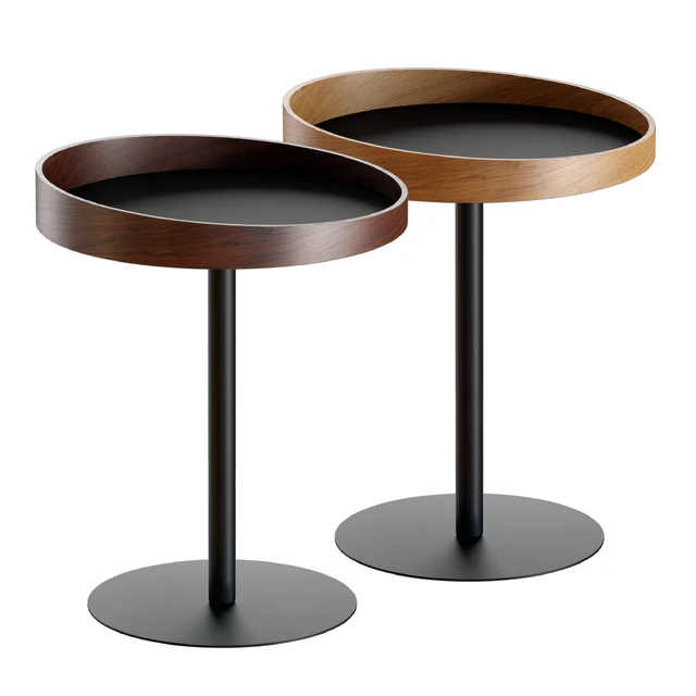 Круглый Журнальный столик CRATER END TABLE — Скачать