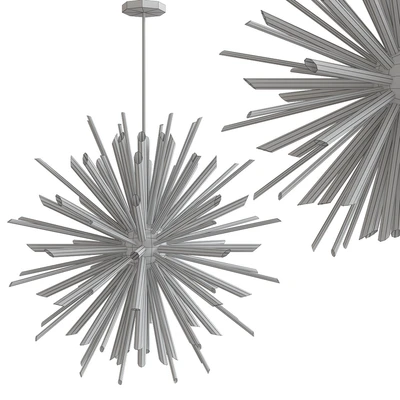 Feiss Quorra 41 Light Burnished Brass Chandelier — Вид 2