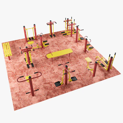 Outdoor Gym Set 1 — View 3
