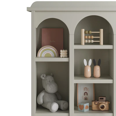 Retro Babushka Bookshelf — Ver 4
