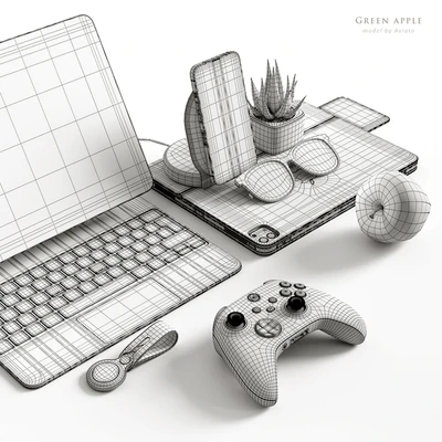 Workspace green apple — Ver 2