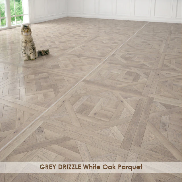 GREY DRIZZLE White Oak Parquet — Descargar
