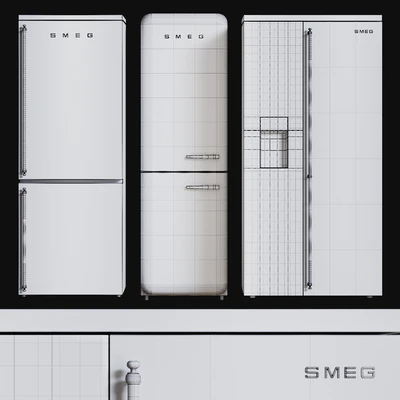 Kitchen Appliances Fridges Set 2 — Ver 3