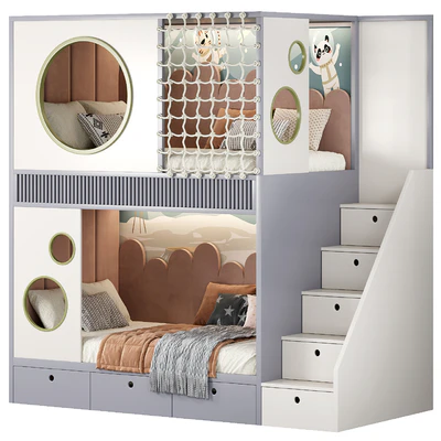 Designer two-level bed Kids room 20 — Ver 4