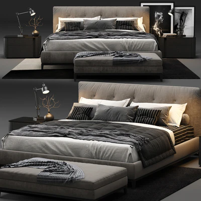 Minotti - Andersen Quilt Bed — Ver 1