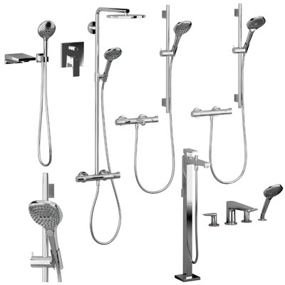 Refill HANSGROHE Set 1 | Ecostat | Metropol | Talis with adjustable shower head — Ver 3
