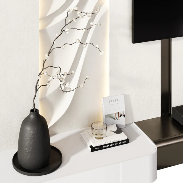 TV wall with soundbar 002 — Descargar