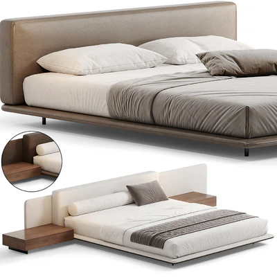 Horizonte Bed by Minotti — Ver 1