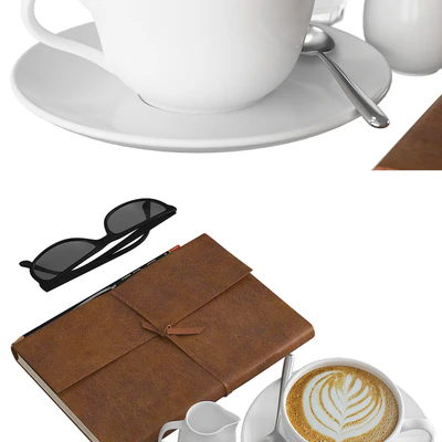 Coffee and Notebook — Вид 3