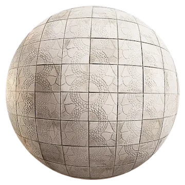 round pattern tiles 001 — Скачать