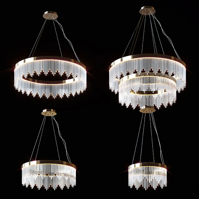 Hanging chandeliers FAIRYTALE by Romatti — Descargar